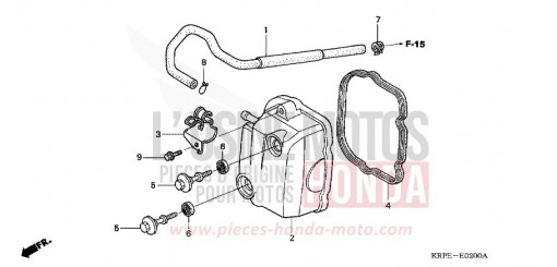 COPERCHIO TESTATA SCV100F5 di 2005